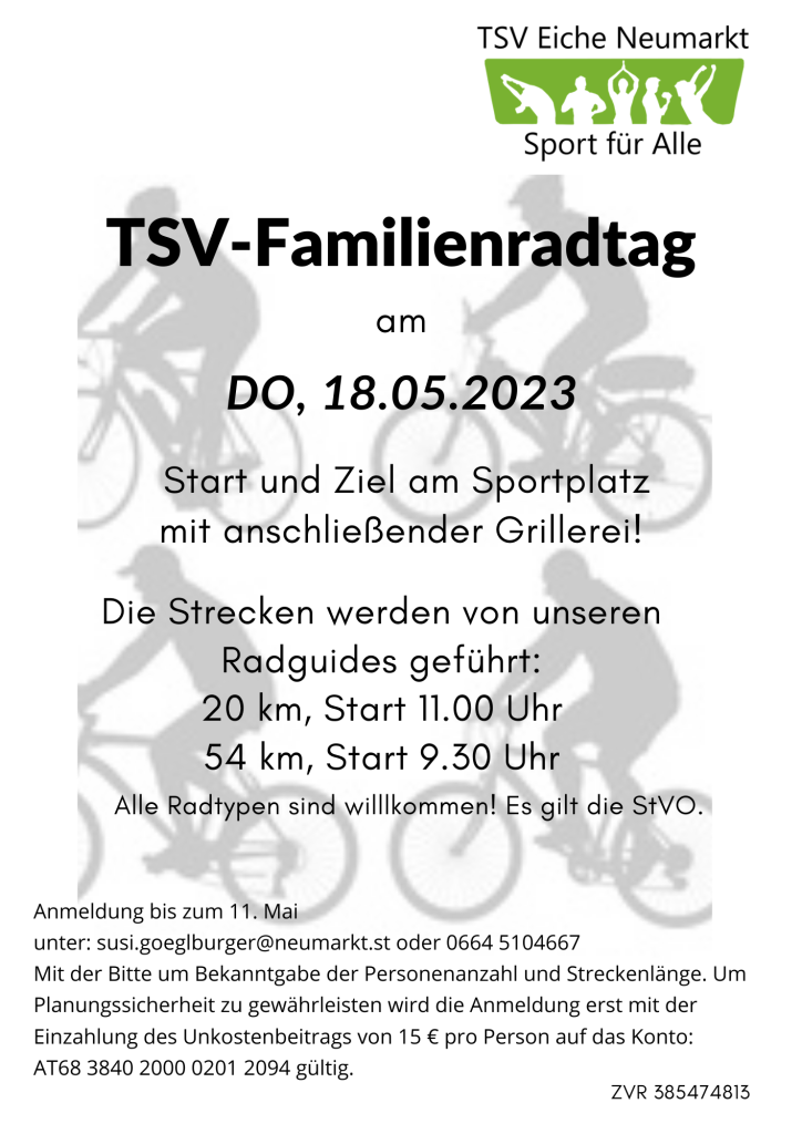 TSV-Familienradtag